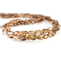 4-7mm Andalusite Plain Nugget Beads 18 inch 73 pieces (ONLINE ORDER ONLY)