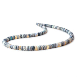 4-7mm Australian Opal Faceted Rondelle Beads 16 inch 150 pieces (ONLINE ORDER ONLY)