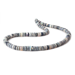 4-7mm Australian Opal Plain Heishi Beads 16 inch 147 pieces AA (ONLINE ORDER ONLY)