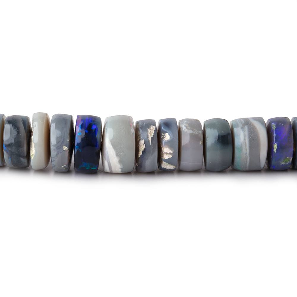 4-7mm Australian Opal Plain Heishi Beads 16 inch 147 pieces AA (ONLINE ORDER ONLY)