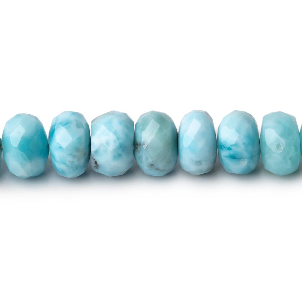 4-7mm Larimar Faceted Rondelle Beads 18 inch 138 pieces AA (ONLINE ORDER ONLY)