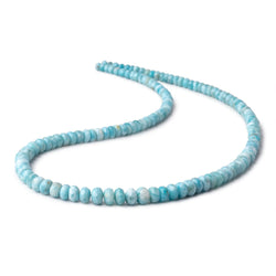 4-7mm Larimar Faceted Rondelle Beads 18 inch 138 pieces AA (ONLINE ORDER ONLY)