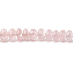 4-7mm Morganite Plain Rondelle Beads 18 inch 148 pieces (ONLINE ORDER ONLY)