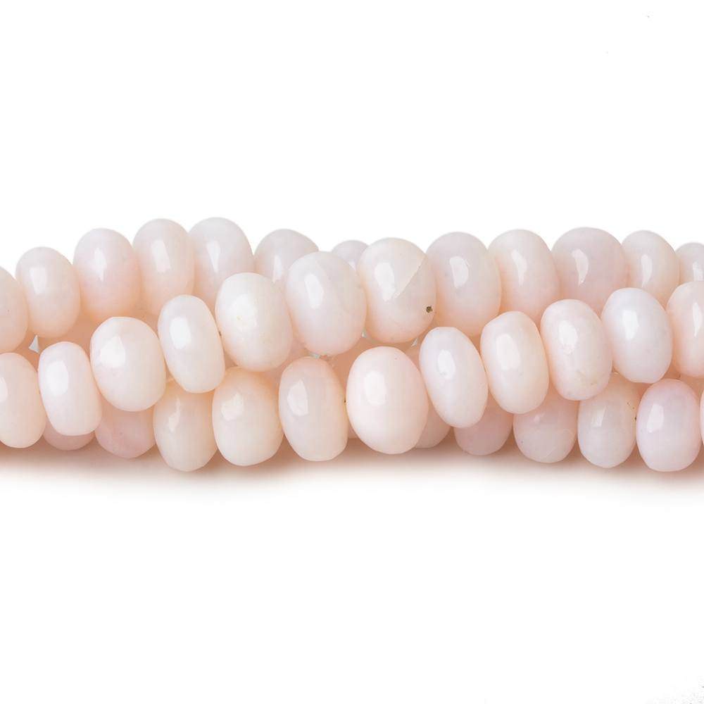 4-7mm Pink Peruvian Opal Plain Rondelle Beads 18 inch 152 pcs (ONLINE ORDER ONLY)