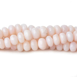 4-7mm Pink Peruvian Opal Plain Rondelle Beads 18 inch 152 pcs (ONLINE ORDER ONLY)