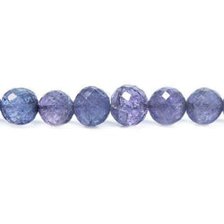 4-7mm Tanzanite faceted round Beads 16 inch 83 pieces (ONLINE ORDER ONLY)