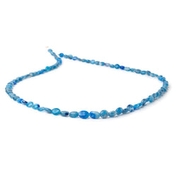 4-8mm Afghanite Plain Oval Beads 18 inch 81 pieces AAA (ONLINE ORDER ONLY)