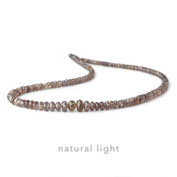 4-8mm Color Change Garnet Faceted Rondelle Beads 15 inch 158 pieces (ONLINE ORDER ONLY)