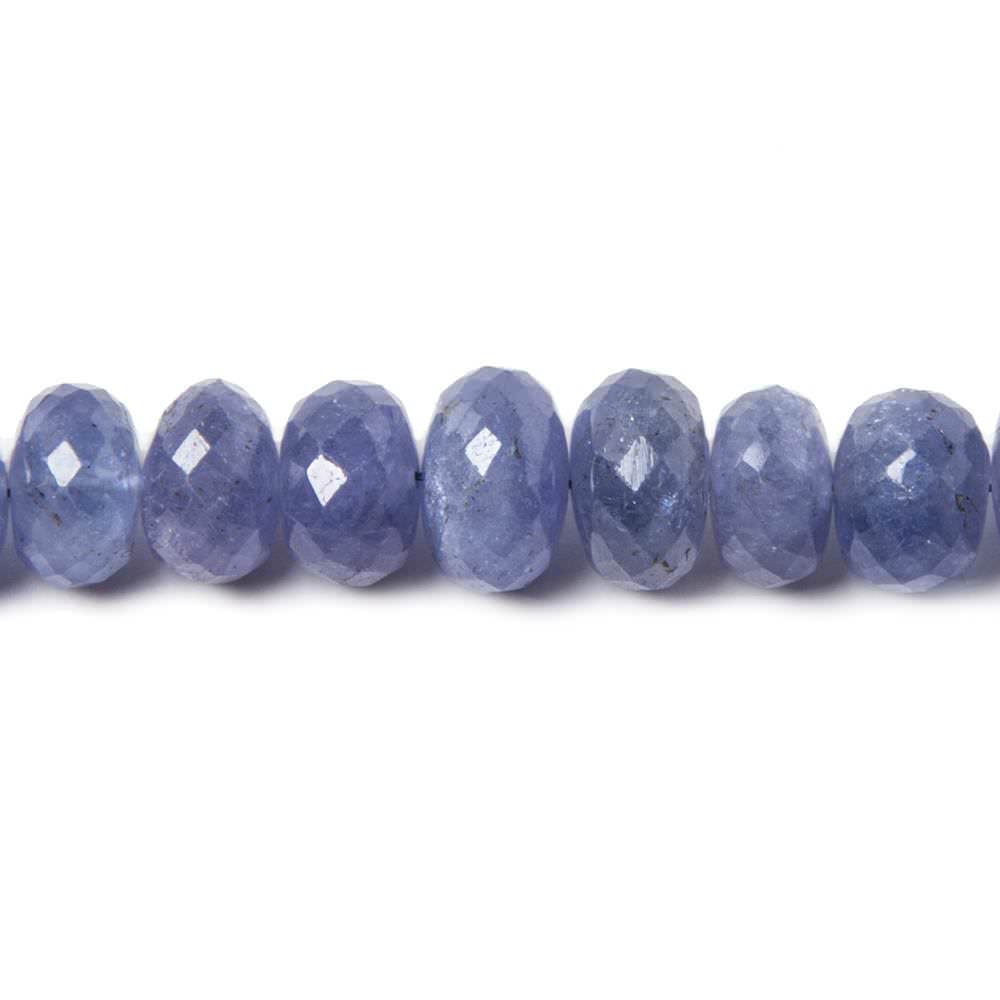 4-8mm Tanzanite Beads Faceted Rondelle, AA Grade 16 inch 113 pieces (ONLINE ORDER ONLY)