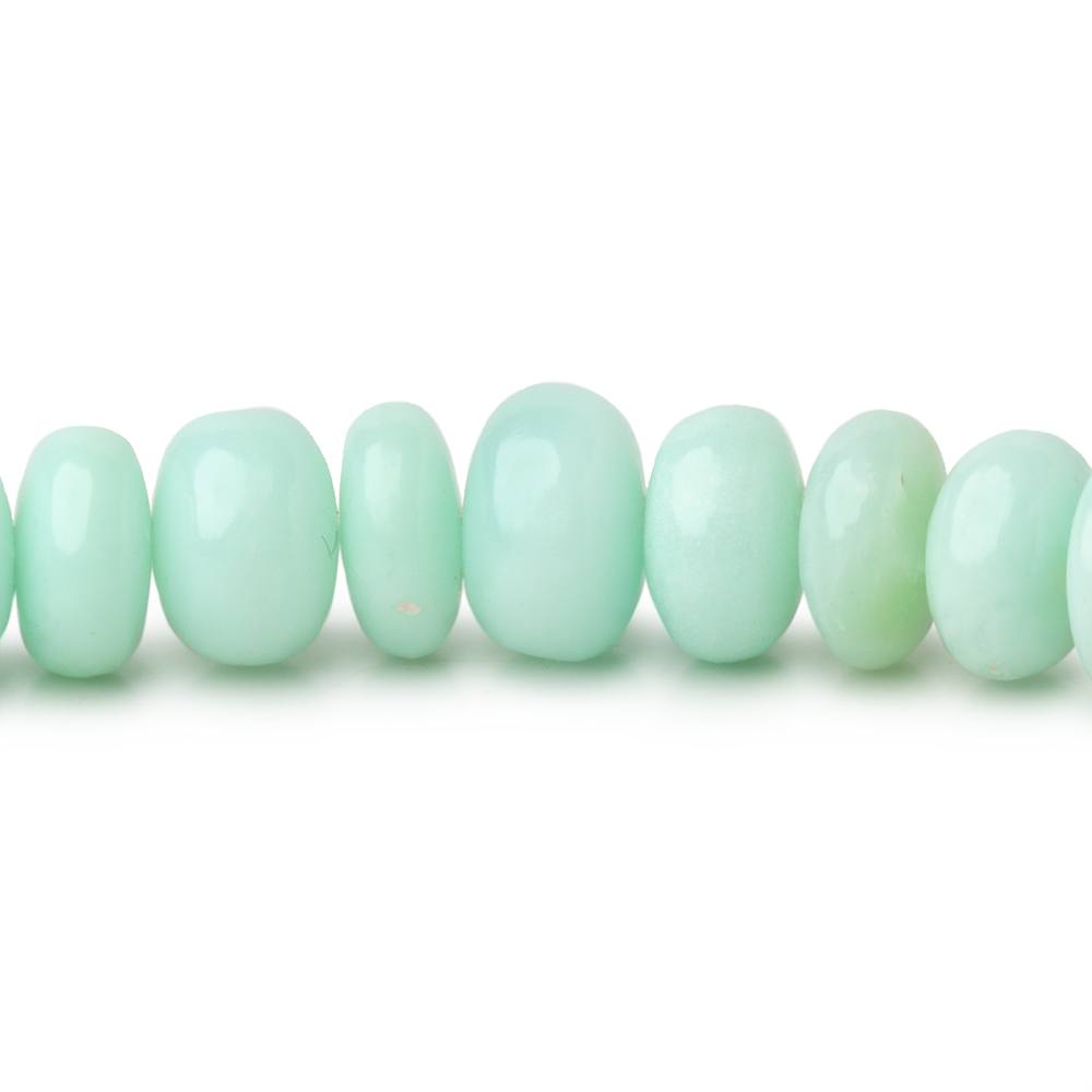 4-9.5mm Chrysoprase Plain Rondelle Beads 18 inch 118 pieces A (ONLINE ORDER ONLY)