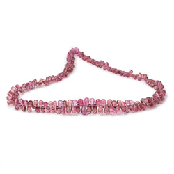 4-9mm Rubellite Tourmaline Faceted Tear Drop Beads 18 inch 264 pieces AAA (ONLINE ORDER ONLY)