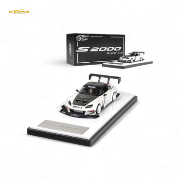 Microturbo Custom S2000 - Metallic White TOP FUEL 1:64 (ONLINE ORDER ONLY)