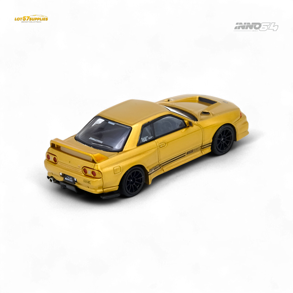 (Pre-Order) INNO64 TOP SECRET BNR32 GT-R - 650R Gold 1:64 (ONLINE ORDER ONLY)