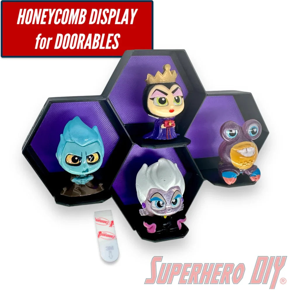 4-CELL Honeycomb Wall Display for Disney Doorables (ONLINE ORDER ONLY)