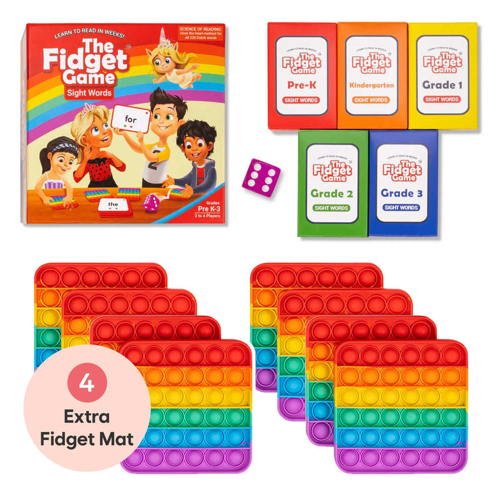The Fidget Game: Sight Words Edition (Online Order Only)