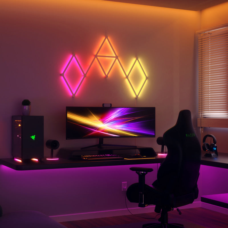 Nanoleaf Lines | SMK | White | 9 Pack | USA/CA (Online Order Only)