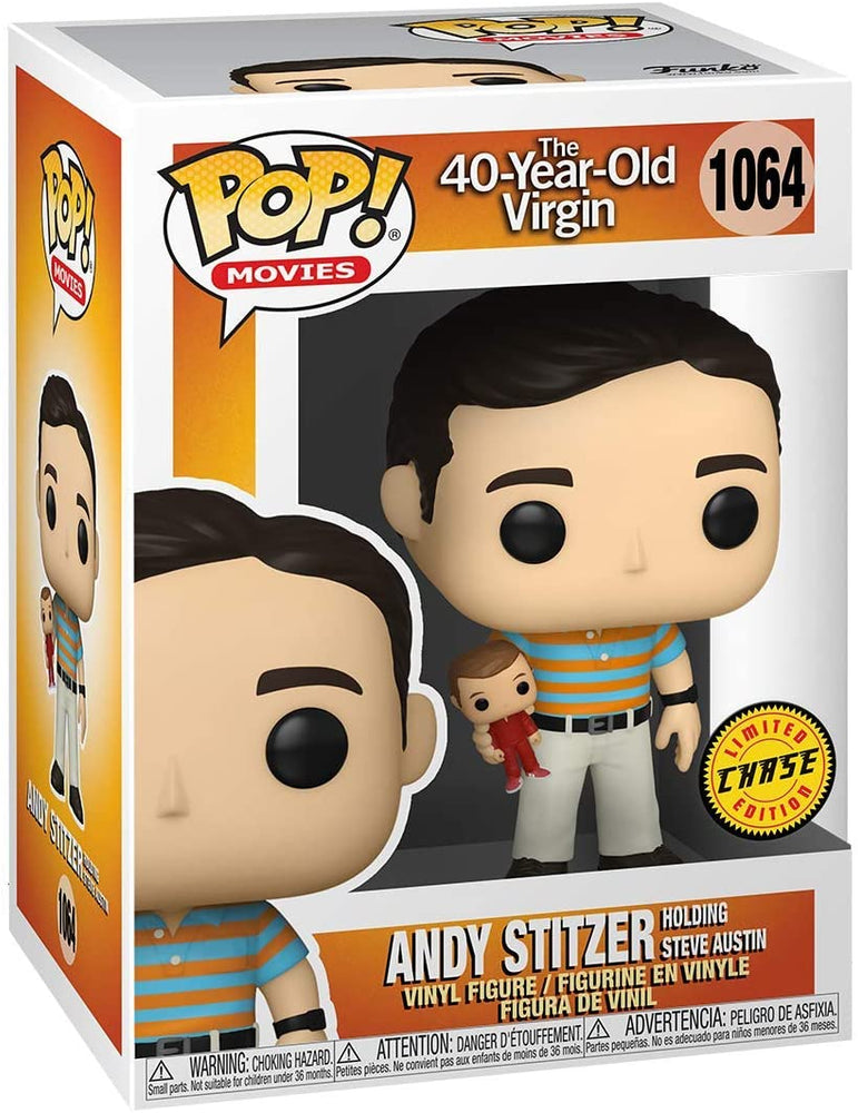 40 Year Old Virgin - Funko Pop! Movies: 40 Year Old Virgin - Andy Holding Oscar (Styles May Vary) [Action Figure] (Online Order Only) (ONLINE ORDER ONLY)