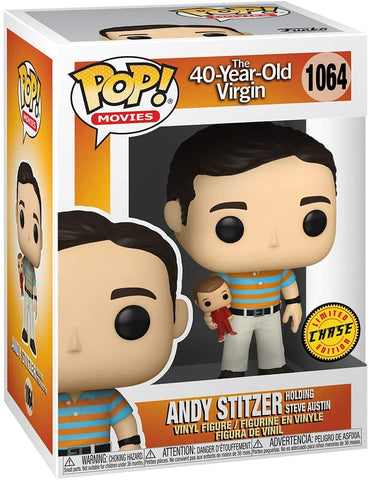 40 Year Old Virgin - Funko Pop! Movies: 40 Year Old Virgin - Andy Holding Oscar (Styles May Vary) [Action Figure] (Online Order Only) (ONLINE ORDER ONLY)