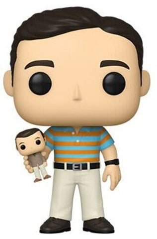 40 Year Old Virgin - Funko Pop! Movies: 40 Year Old Virgin - Andy Holding Oscar (Styles May Vary) [Action Figure] (Online Order Only) (ONLINE ORDER ONLY)