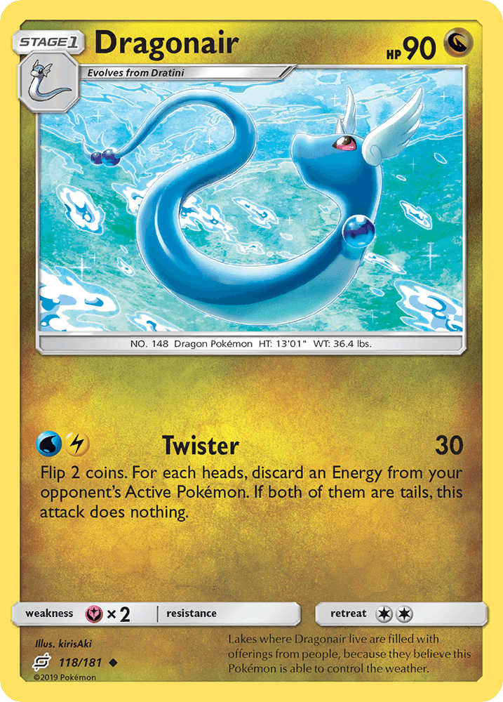 Dragonair (118/181) [Sun & Moon: Team Up] (Online Only)