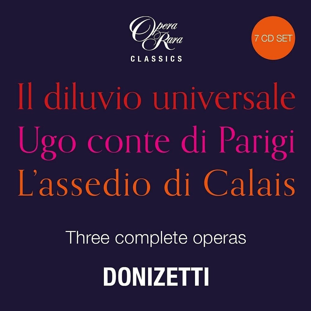 Donizetti In The 1830s: Three Complete Operas (Uk) [CD]