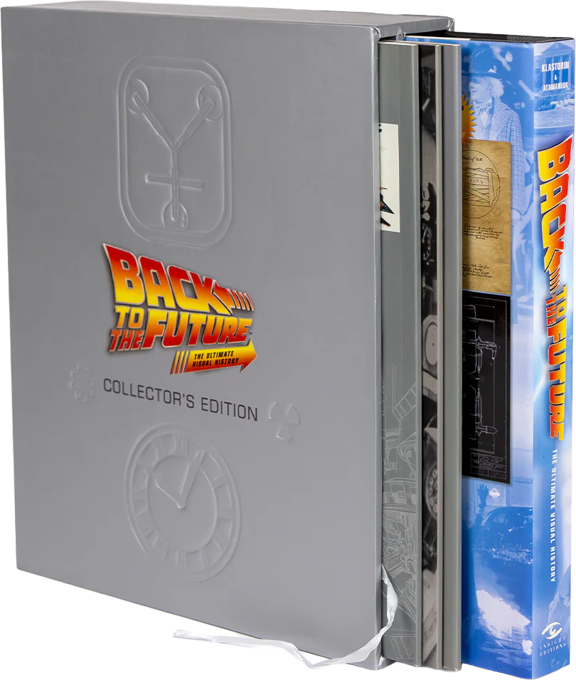 Back to the Future: The Ultimate Visual History (Collector's Edition with Movie Poster Sculpt) | by Michael Klastorin with Randal Atamaniuk [2017]