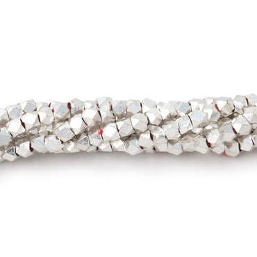 3mm Shiny Faceted Nugget Beads 8 inch 68 pieces (ONLINE ORDER ONLY)