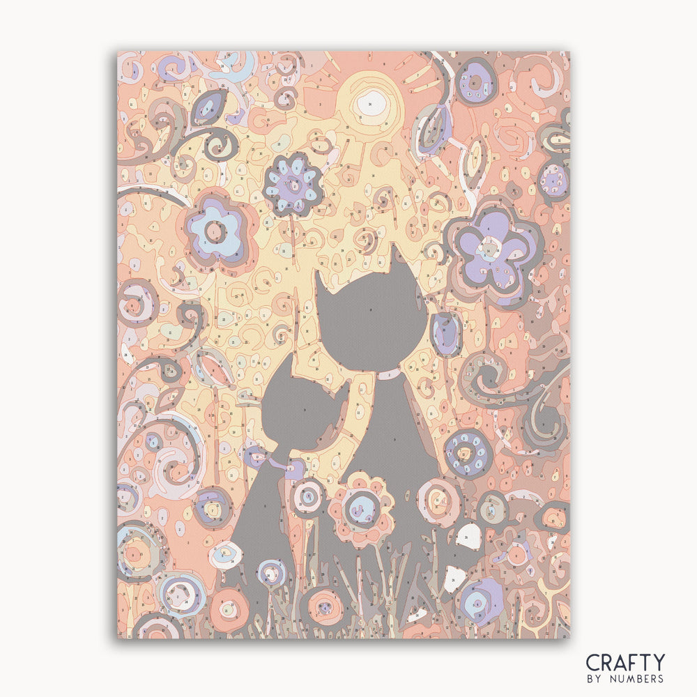 Colorful Cats Art