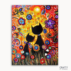 Colorful Cats Art