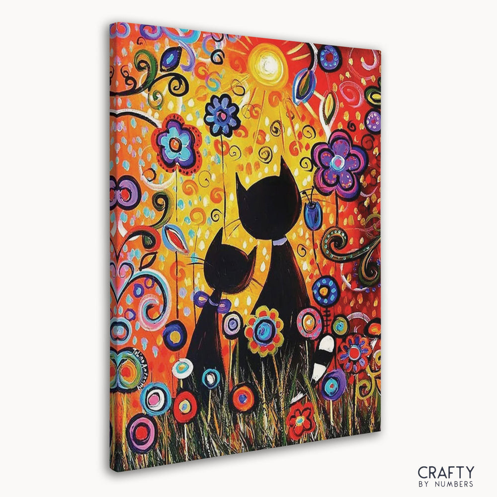 Colorful Cats Art