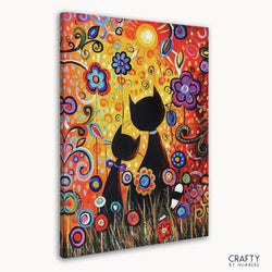 Colorful Cats Art
