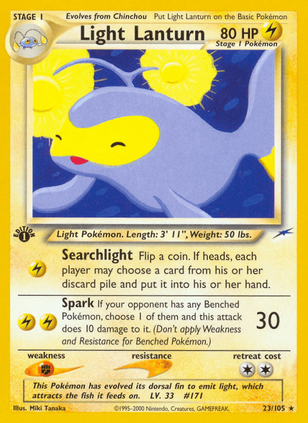 Light Lanturn (23/105) [Neo Destiny 1st Edition] (Online Only)