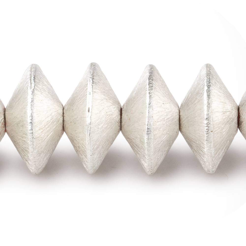 14x7mm Brushed Disc Beads (ONLINE ORDER ONLY)