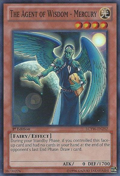 The Agent of Wisdom - Mercury [LCYW-EN252] Super Rare (ONLINE ORDER ONLY)