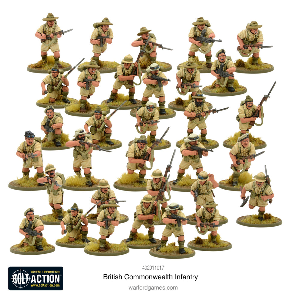 Bolt Action: British Commonwealth Infantry (ONLINE ORDER ONLY)