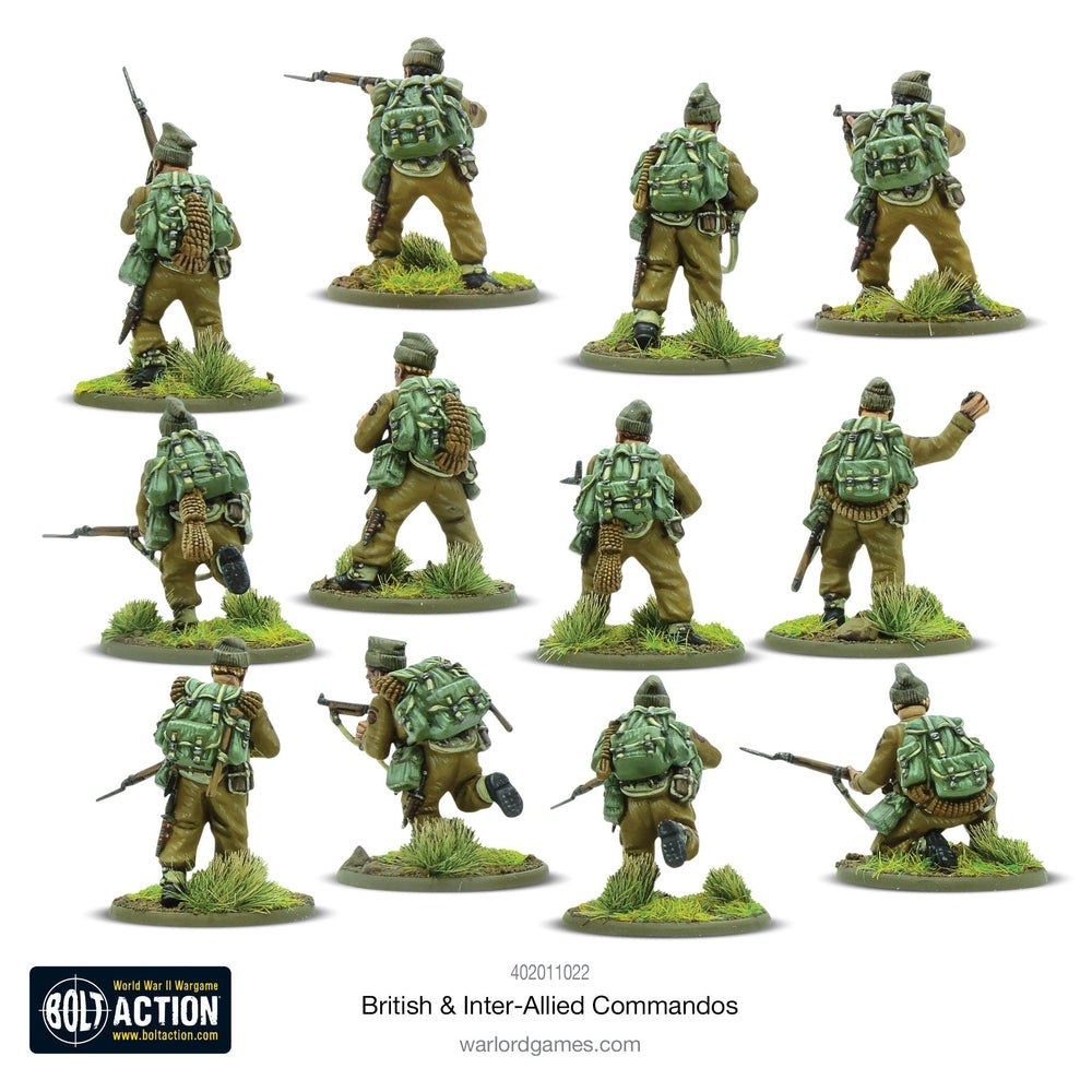 Bolt Action: British & Inter-Allied Commandos (ONLINE ORDER ONLY)