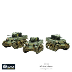 Bolt Action: M5 Stuart Platoon (ONLINE ORDER ONLY)