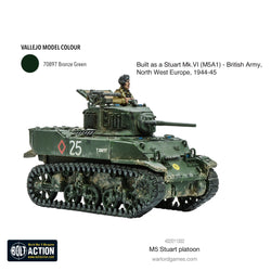 Bolt Action: M5 Stuart Platoon (ONLINE ORDER ONLY)