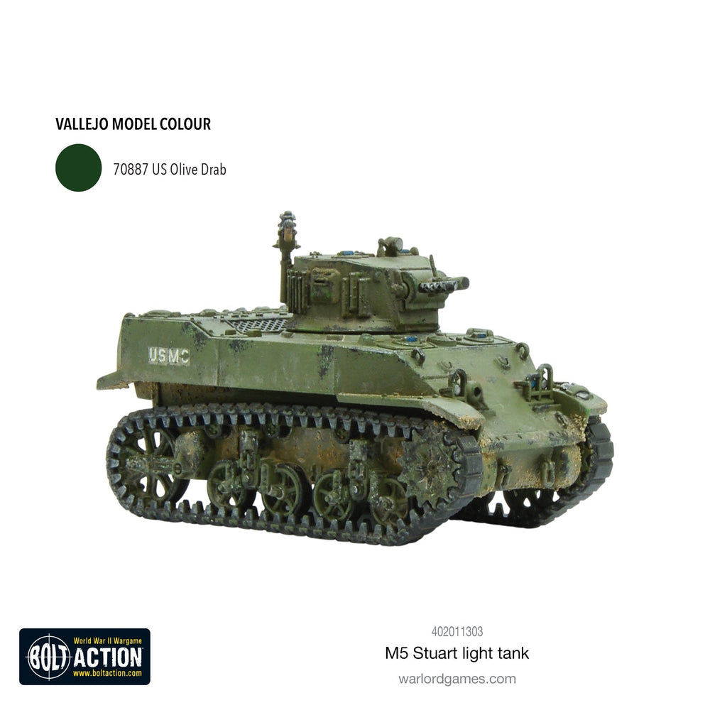 Bolt Action: M5 Stuart (ONLINE ORDER ONLY)