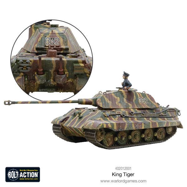 Bolt Action: King Tiger Tank (ONLINE ORDER ONLY)