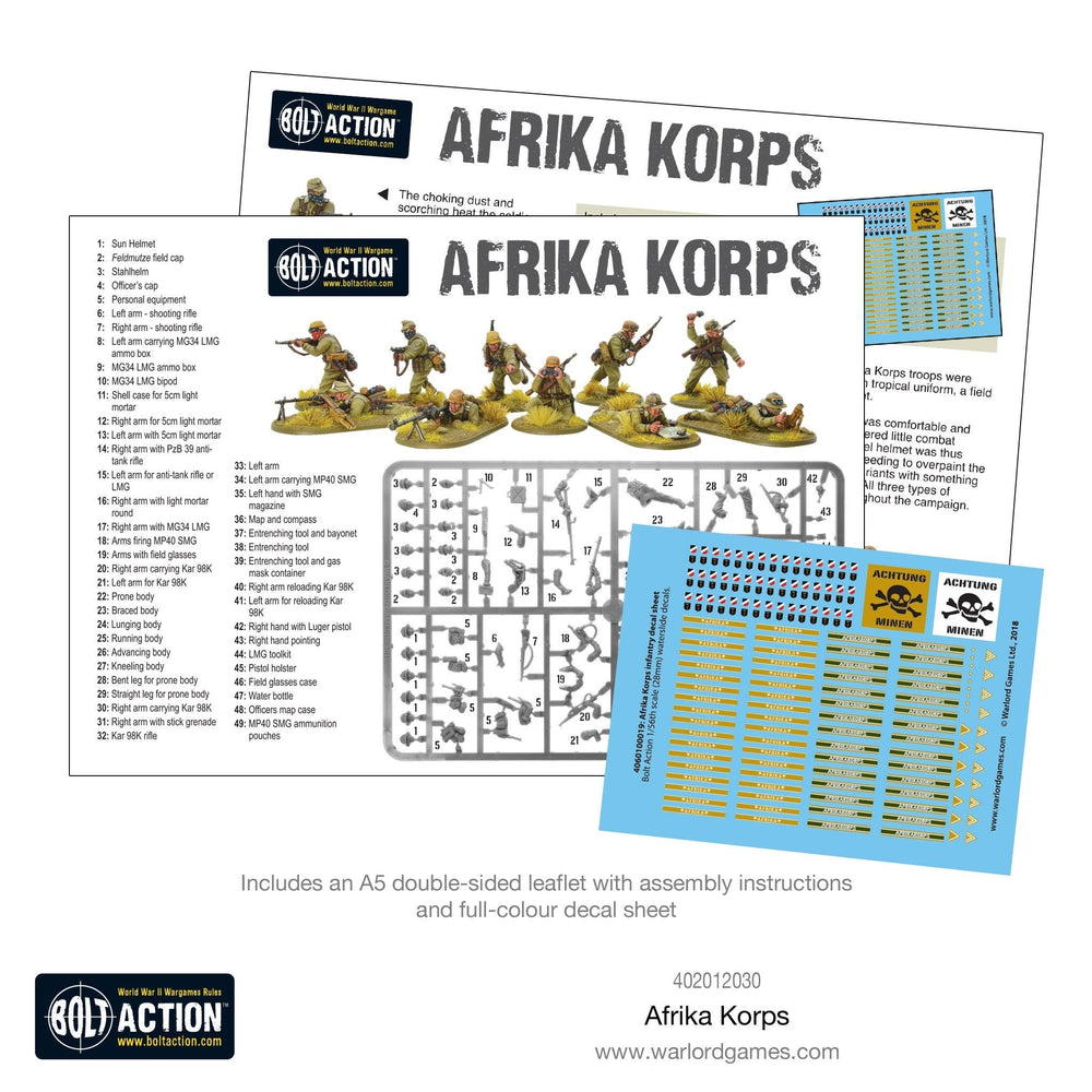 Bolt Action: Afrika Korps (ONLINE ORDER ONLY)