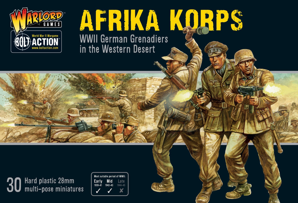 Bolt Action: Afrika Korps (ONLINE ORDER ONLY)
