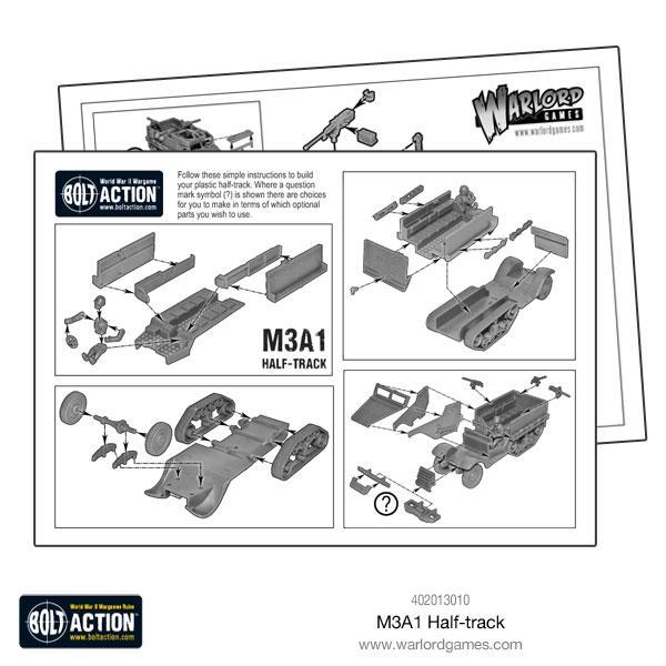 Bolt Action: M3A1 Half-Track (ONLINE ORDER ONLY)