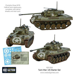 Bolt Action: Tank War - US starter set (ONLINE ORDER ONLY)