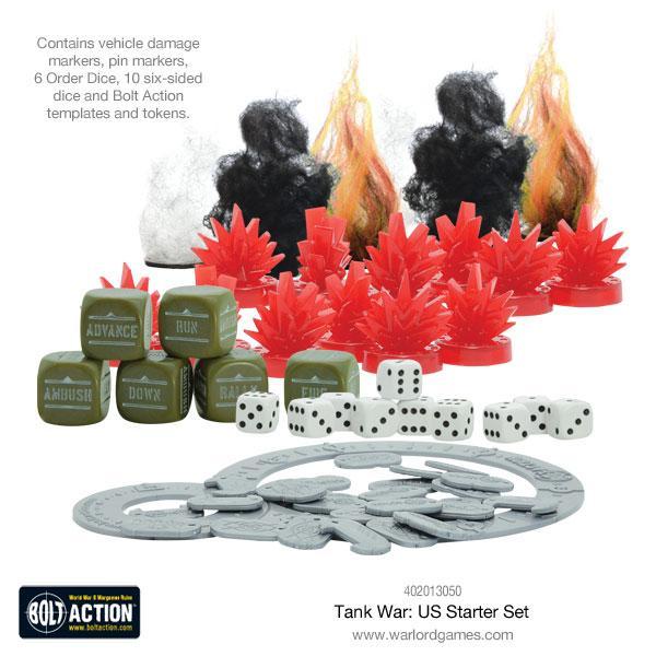 Bolt Action: Tank War - US starter set (ONLINE ORDER ONLY)