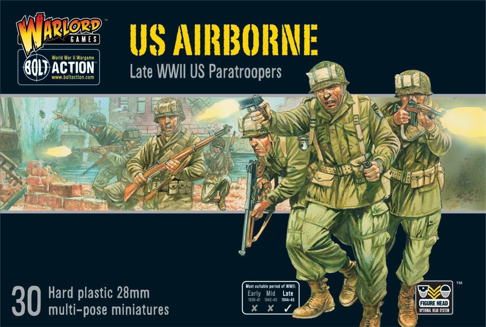 Bolt Action: US Airborne Late WWII US Paratroopers (ONLINE ORDER ONLY)