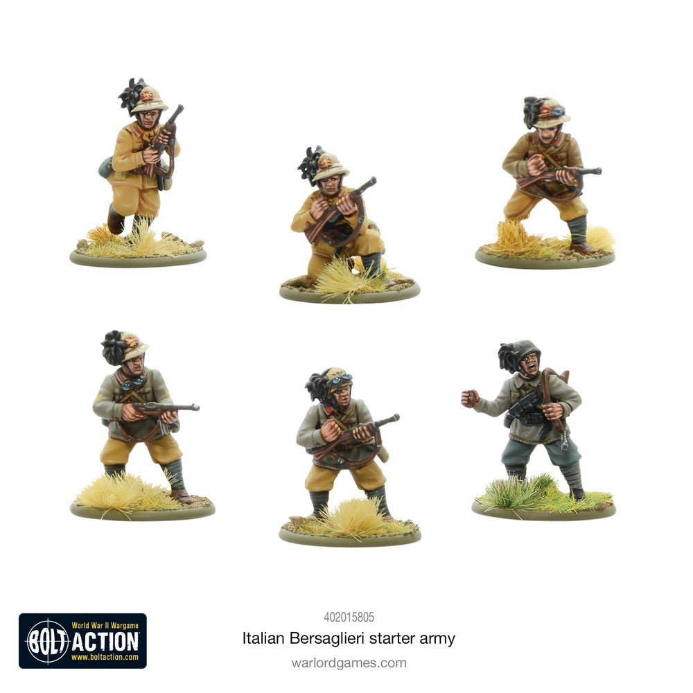 Bolt Action: Italian Bersaglieri Starter Army (ONLINE ORDER ONLY)