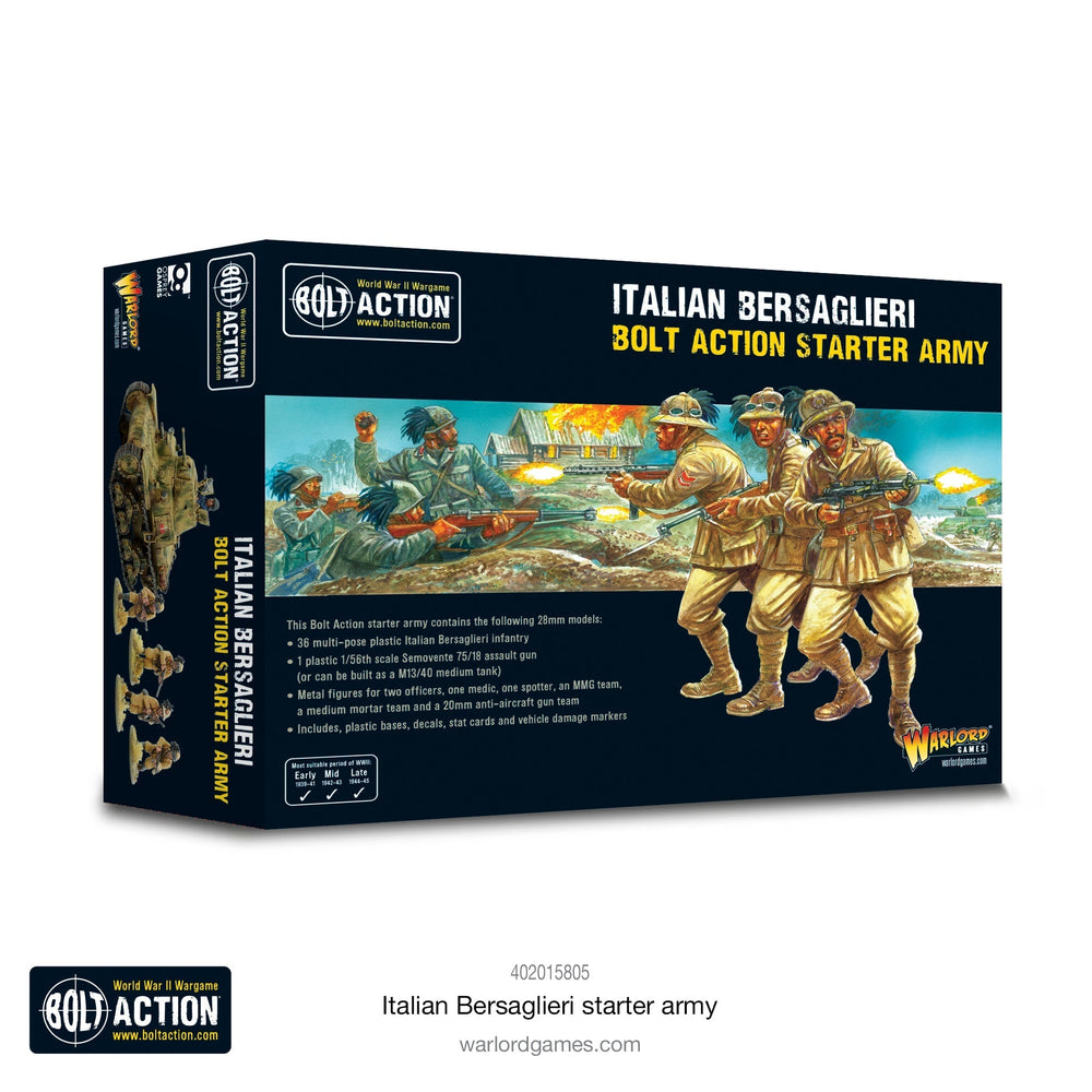 Bolt Action: Italian Bersaglieri Starter Army (ONLINE ORDER ONLY)