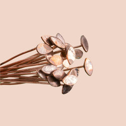 3 inch Copper Marquise Headpin 22 gauge 22 pieces per bag (ONLINE ORDER ONLY)