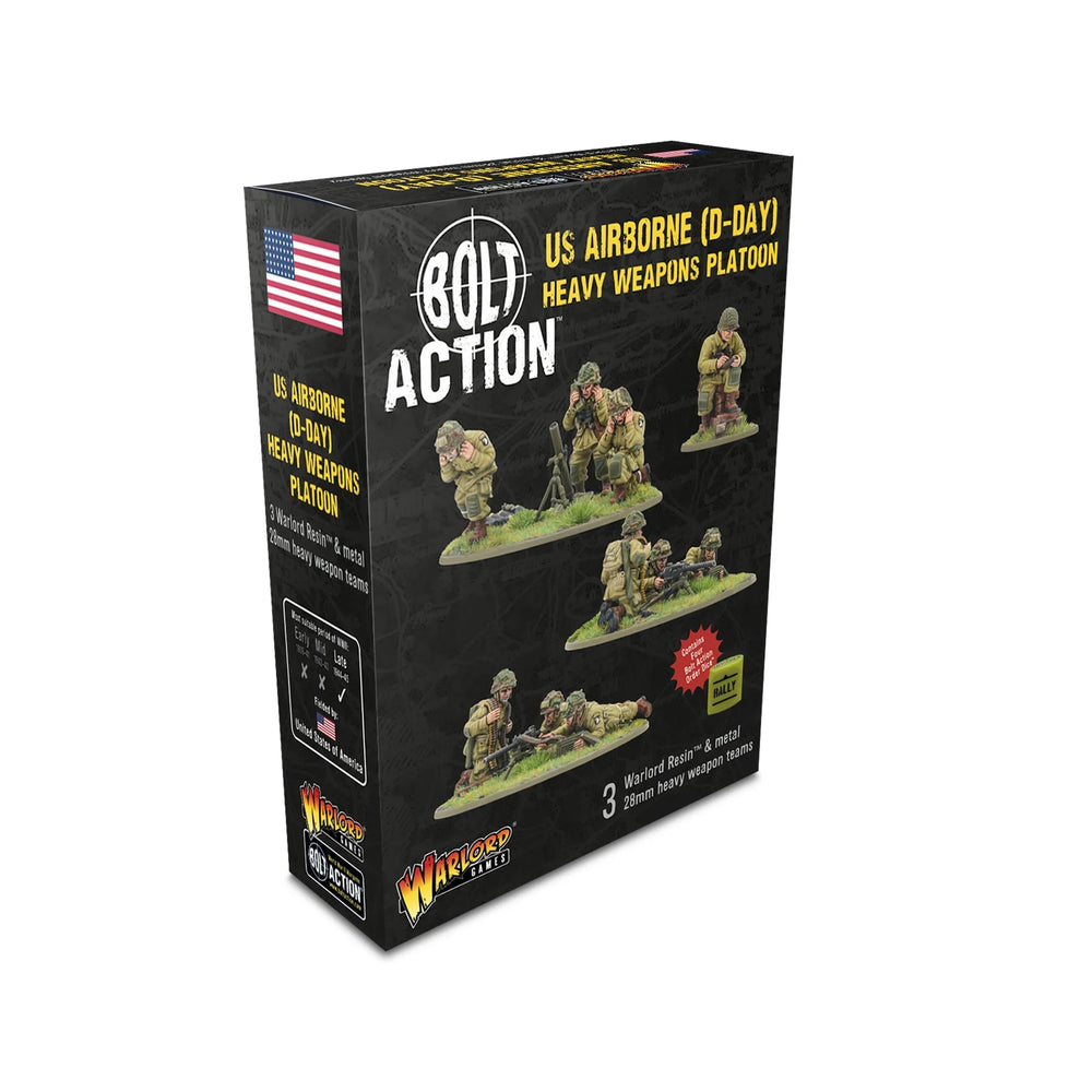 Bolt Action: US Airborne (D-Day) Heavy Weapons Platoon (ONLINE ORDER ONLY)